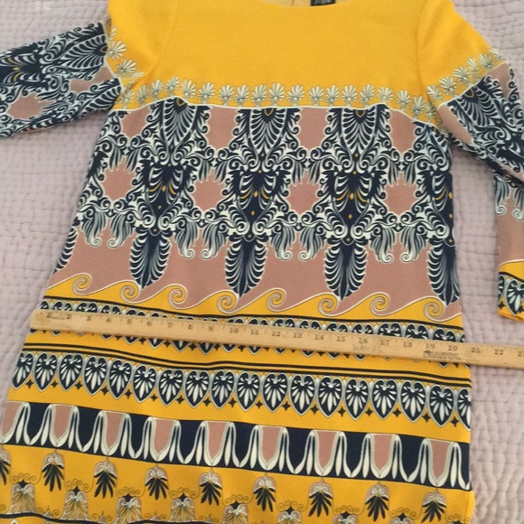 J. Crew Preppy Tribal Paisley Scroll Shift Dress - Picture 10 of 10